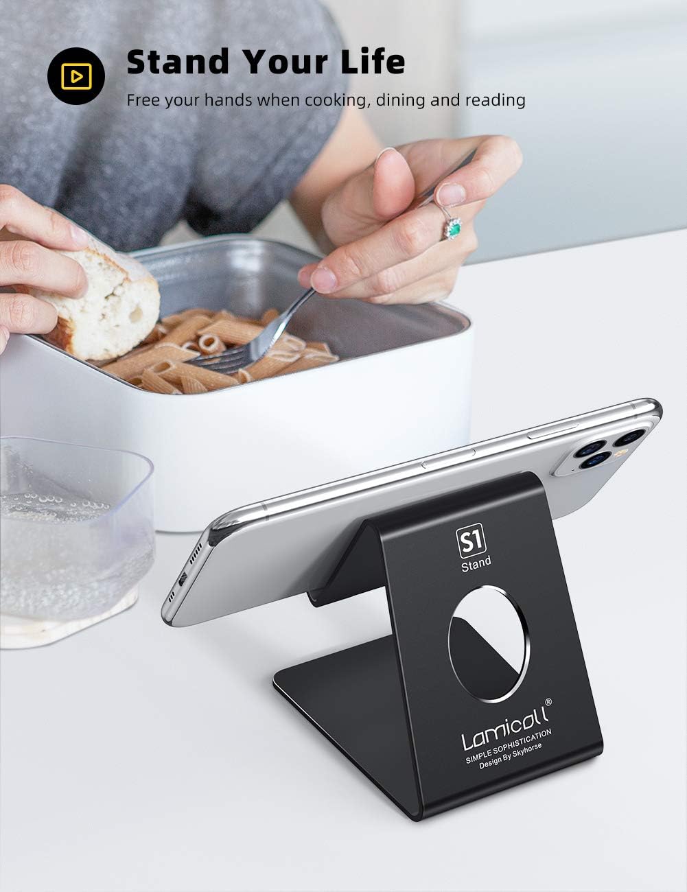 Phone Stand, Phone Dock - Universal Stand,