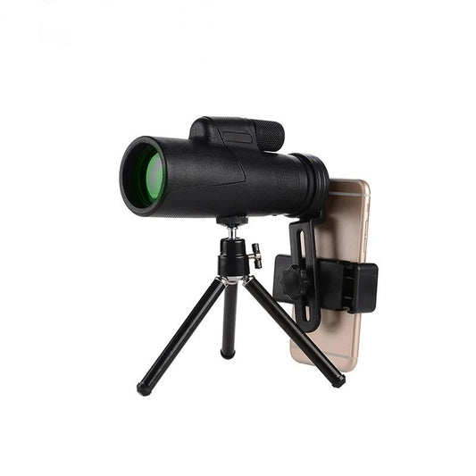 Monocular Telescope with Smartphone Adapter & Tripod